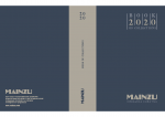 Catálogo MAINZU 2020