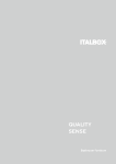 Catálogo ITALBOX Sense 2021